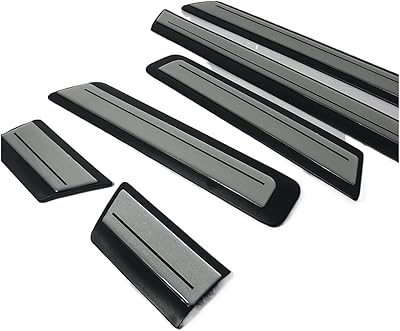 8 pièces compatibles toyota land cruiser 4500 lc80 plaque anti-collision en caoutchouc fzj80