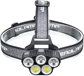 Lampe frontale à led lampe frontale à led très brillante phare électrique avec 5 lumières badges de sport badges de sport. Diaytar : Vivez l'expérience du shopping malin