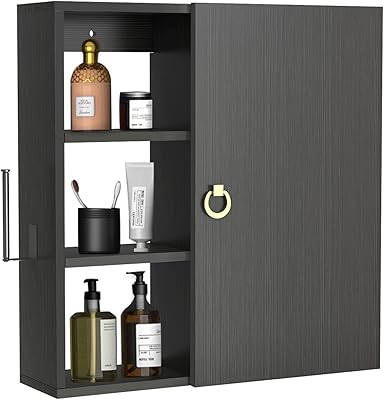 Armoire de salle de bain murale armoires murales de rangement pour avec une porte
