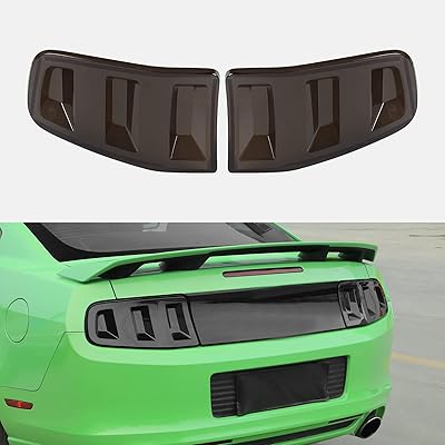 Accessoires de décoration de cadre de garde-boue arrière linskip pour ford mustang 2010-2014
