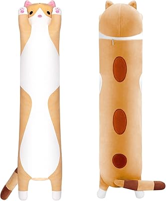 Domilor mignon peluche chat jouet doux peluche chat oreiller adulte petite amie cadeau