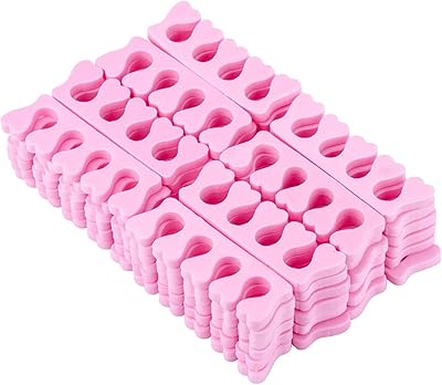 50pcs séparateur d'orteil en mousse souple séparateur en mousse eva outil de manucure