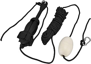 Ensemble d'ancres à raisin corde marine pliable en acier au carbone de 1222