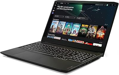 Ordinateur portable de jeu lenovo ideapad 3 15 écran fhd de 156