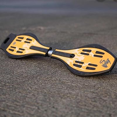 Skateboard classique isgen waveboard - skateboard à deux roues avec roues à 360