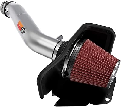 Kit d'admission d'air froid k&n : haute performance puissance accrue compatible avec jeep-dodge