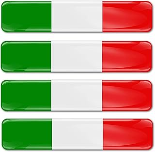 4 x autocollants en silicone dômes 3d autocollants drapeau national italien casque de moto italien f 13. Commandez en toute confiance sur Diaytar, votre marketplace de confiance