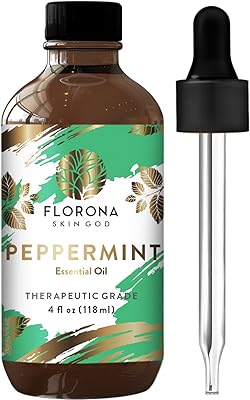 Huile essentielle de menthe poivrée florona 100 % pure et naturelle - 118