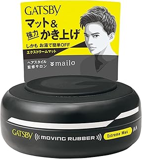 Cire capillaire mate extrême moving rubber, parfum floral transparent, 80 g