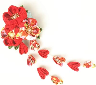 Épingle à cheveux japonaise tsumami kanzashi, décoration pour cheveux adaptée aux accessoires