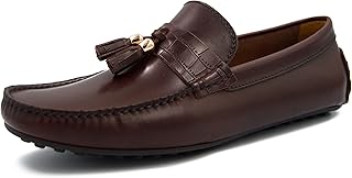 Mocassins à pampilles bosch la vie pour hommes - chaussures à enfiler en cuir noir et marron | classiques, formels, décontractés | meilleure marque polyvalente et confortable\", chaussures de conduite décontractées à enfiler et confortables pour hommes. Votre supermarché en ligne au Sénégal, c'est Diaytar