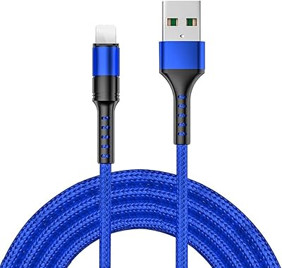 Câble de charge rapide en nylon adagasi, câble de chargeur d'éclairage 3a, certifié