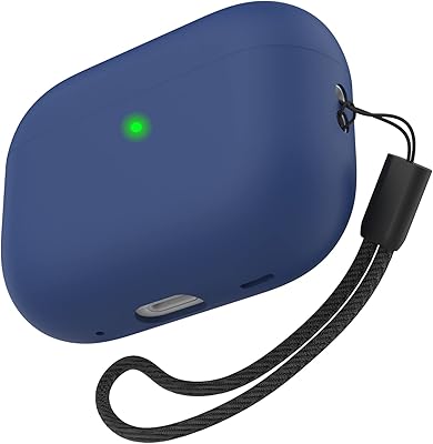 Étui de protection pour airpods pro 2 2e génération avec dragonne et cordon