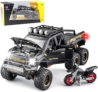 Jouet de camionnette pour garçons, voiture jouet en métal f150 à l'échelle 1/24