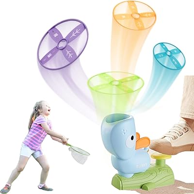 Jeu de lanceur de disque volant tantofo jouets frisbee pour enfants jouet