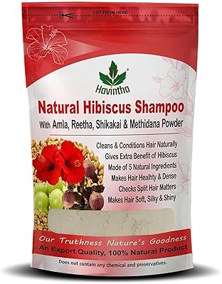 Shampooing en poudre havintha natural mythidana et hibiscus d'amla reetha shikakai - 227