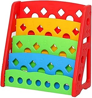 Bibliothèque pour enfants multicolore idéale, organisateur de livres pour enfants pour le stockage