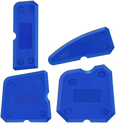 Outil de finition de mastic, kit de pâte de calfeutrage en silicone bleu