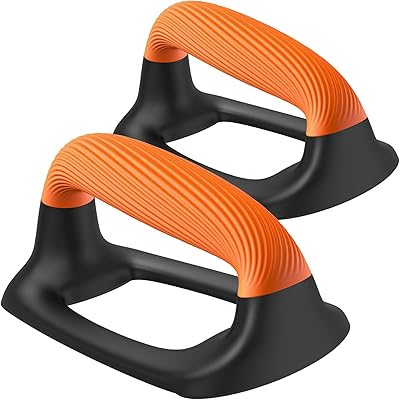 Barres de pompes kebika, poignées de pompes antidérapantes en plastique souple, coussinet inférieur