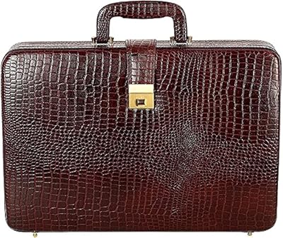 Jack en cuir véritable porte-documents pour hommes utilisation au bureau