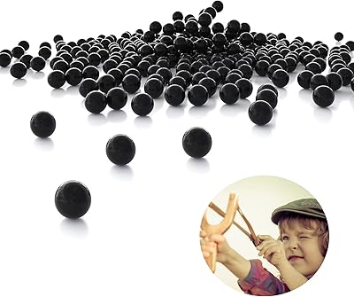BALLES DE MUNITIONS HASTIVO® SLINGSHOT 500 PIÈCES 3/8 POUCES BIODÉGRADABLES, BALLES DE FRONDE