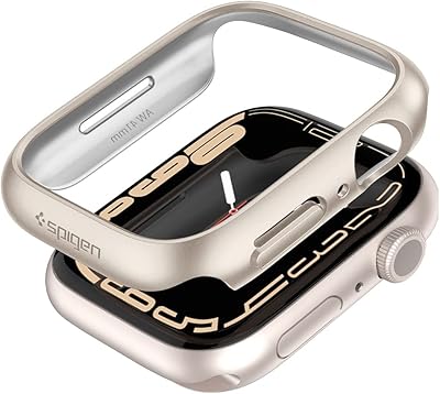Coque spigen slim conçue pour apple watch series 8 7 (41 mm)