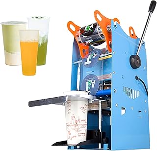 Machine à sceller les tasses manuelle commerciale en plastique semi-automatique tenue dans la main
