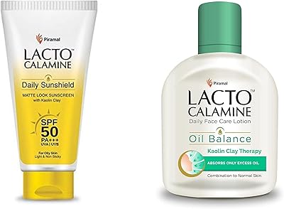 Crème solaire lacto-claamine 50 g et mélange de lotion (120 ml)