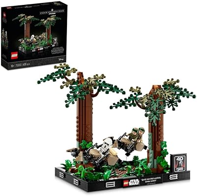 Lego® star wars 75353 kit de construction du diorama endortm spider chase