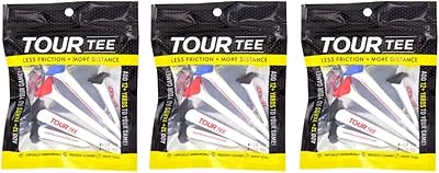 Pack combiné de tees de golf tour tee cmc design | ajoutez