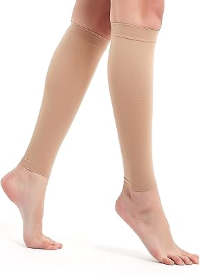 Manchons de compression pour mollets pour femmes et hommes, compression graduée, soutien