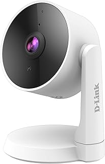 Caméra intelligente wi-fi fixe d-link fhd dcs 8330lh - noir/blanc