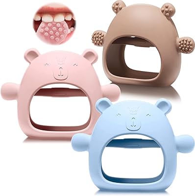 Jouets de dentition pour bébé, allnewelook jouets de dentition pour bébés de 0