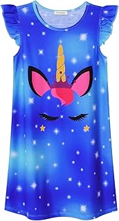 Chemise de nuit princesse en coton pour filles, pyjama pour enfants, vêtements