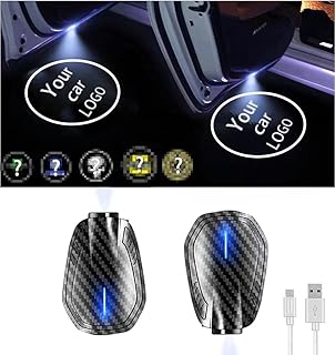 Lumières de porte de voiture, 2 lumières de projecteur de porte de voiture