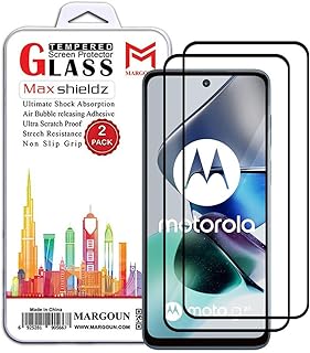 Protecteur d'écran en verre trempé 9h anti-empreintes digitales margoun pour motorola moto g23