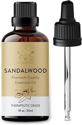 Huile essentielle de bois de santal avd organics 30 ml soins et concentration