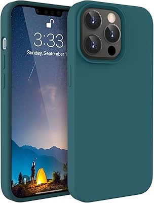 Coque en silicone liquide conçue pour iphone 13 pro 6.1"