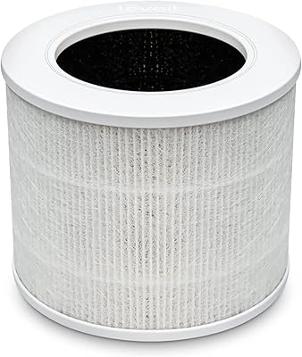Filtre de remplacement pour purificateur d'air hepa 3-en-1 levoit, charbon actif haute efficacité