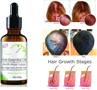 Huile essentielle de croissance des cheveux disaar beauty, croissance des cheveux secs botaniques