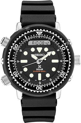 Montre prospex snj025 pour homme en acier inoxydable, noir, taille 47,8 mm, noir