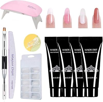 Ensemble de gel d'extension d'ongles vkon erl 4 pièces 15 ml
