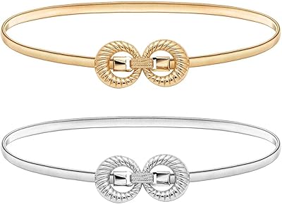 Ceinture fine extensible pour femmes, 2 pièces, boucle réglable, ceinture fine pour robes, jeans, vêtements de cérémonie, jupes, pantalons, argent et or, 12. L'alternative e-commerce intelligente au Sénégal : Diaytar