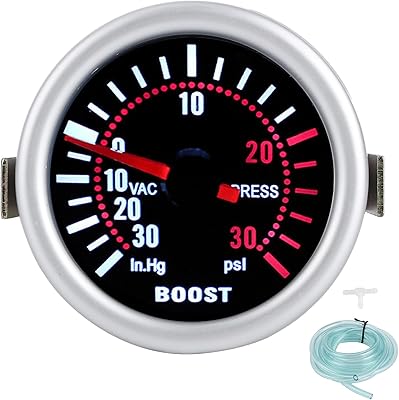 Jauge turbo boost kit de jauge boost qylo 2 pouces 12v