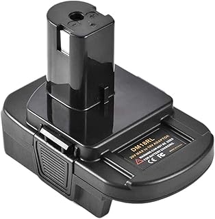 Adaptateur de batterie dewalt pour adaptateur de batterie lithium-ion milwaukee 20 v/18 v