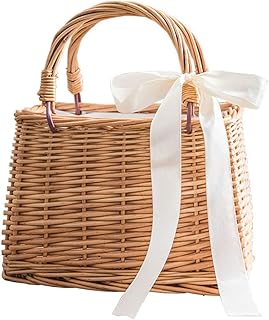 Panier de fleurs, paniers à main de demoiselle d'honneur de mariage, panier