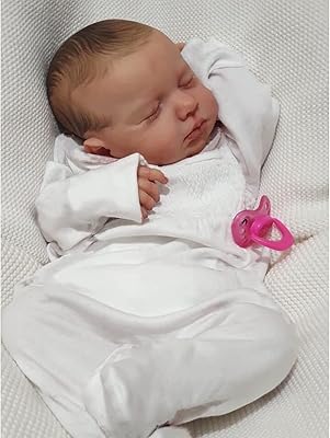 Poupée bébé reborn zero bum endormie poupée réaliste de 20 pouces d'apparence réelle