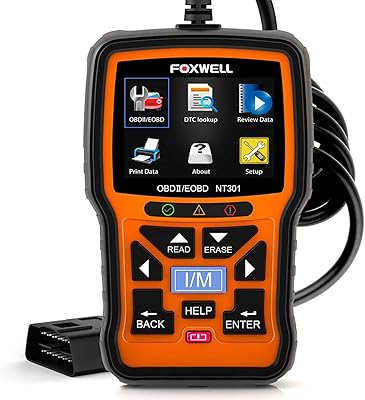 Outil de diagnostic automobile foxwell nt301 amélioré obd2, détecteur de défauts professionnel, lecteur