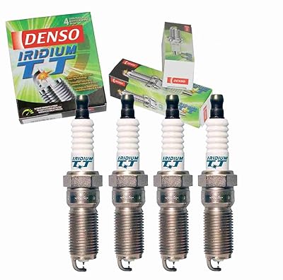 4 pièces de bougies d'allumage denso iridium tt compatibles avec ford escape 2.0l