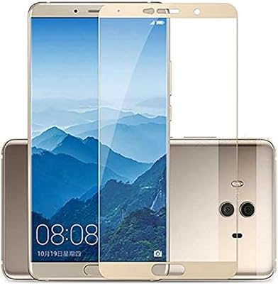 Protecteur d'écran complet en verre trempé pour huawei mate 10 - or